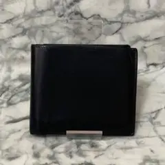 ⭐️極美品⭐️ ヴァレクストラ　マネークリップ　二つ折り財布　ブラック　レザー Valextra ヴァレクストラ マネークリップ レザー GRIP SPRING 二