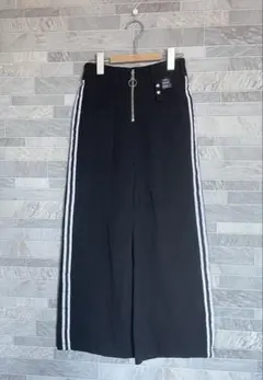 ユーズド Lovetoxic サイドラインハーフジップワイドパンツ 150