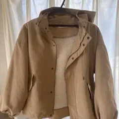 INGNI フード付きベージュジャケット