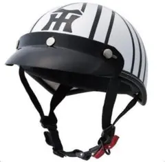 阪神タイガースハーフヘルメット HTH001（マットブラック）125cc以下
