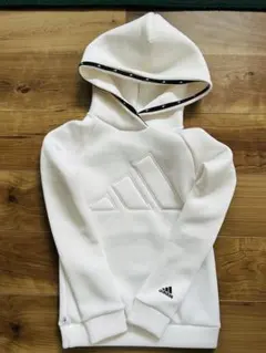 adidas レディース フード　 XS ゴルフ　白