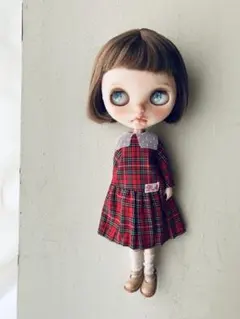 レース襟ワンピ　ブライスアウトフィット　ネオブライス　カスタムブライス