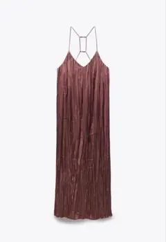 ZARA リンクルキャミワンピース