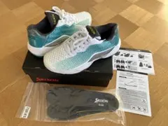 【最終お値下げ】Srixon テニスシューズ ホワイト/ブルー 24.5cm