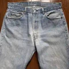 希少【80s】Levi's 501 USA製 ハチマル グランジ リペア W36
