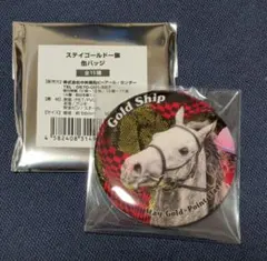 ステイゴールド一族缶バッジ - メルカリ