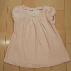 【美品】GAP Baby 桜の季節に ベロア ワンピース 80