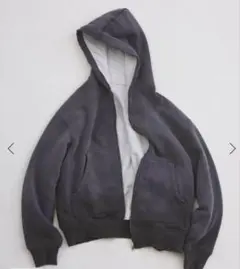 ダブルフェイス ワッフル ジップパーカーのサムネイル