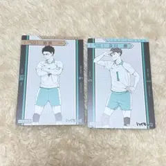 【及川徹・岩泉一】きゃらくたぶるカードグミ vol.4【ハイキュー】