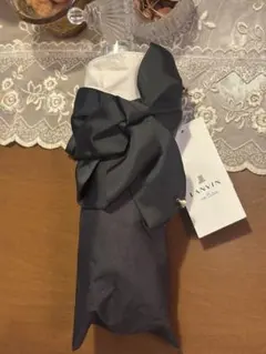新品未使用品　LANVIN en Bleu 折りたたみ傘 晴雨兼用　リボンのサムネイル