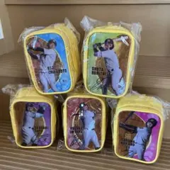 ROUND1限定　阪神タイガース　クリアポーチ　全5種セット 阪神タイガース クリアポーチ 5種セット ラウンドワン限定 - メルカリ