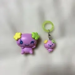 ふらわっちめじるしアクセサリー　ミニフィギュア　２点