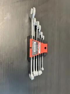 トネ(TONE) コンビネーションスパナセット CS600P レッド 内容6点