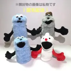 パペットスンスン フィンガーパペットぬいぐるみ 全４種 コンプセット ガチャ