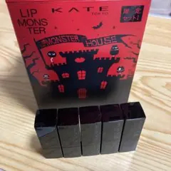 新品未使用 KATE LIPMONSTER 限定ミニサイズ 5本セット( 濃 )