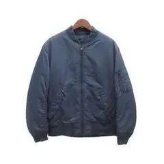 美品　ユニクロ MA-1 フライトジャケット 濃紺 Mサイズ 撥水 中綿 完売品