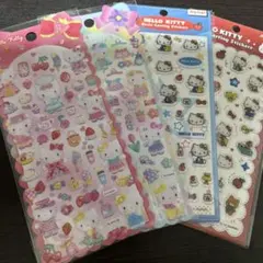 ラス1 サンリオ キティちゃん ぷくぷくシール ぷっくりシール エポキシシール