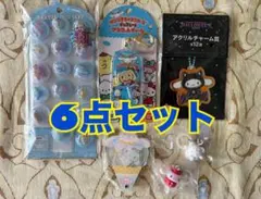 シナモロール　ガチャ　ふわふわスノー　アイスクリーム　カプセルポップシール