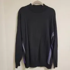 ２７日限定値下げ！！COLONY2139　黒ハイネックニットセーター