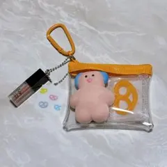 ガチャ詰めポーチ オレンジ mojojojo