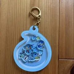 未使用　ポケモンセンター限定　シャカシャカキーホルダー　　ポケモン　水タイプ