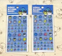 【新品未使用】DROP BLOCK SEAL タイルみたいなシール たまごっち