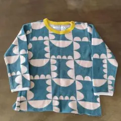 ミナペルホネン 半袖 チュニック 100cm 鳥柄 刺繍 子供服 キッズ 夏服 