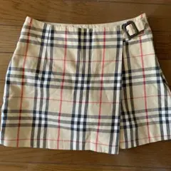 バーバリー スカート(キュロット) Burberry キュロット◎ノバチェック バーバリーホース プリーツ