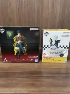 1番くじ　ジョナサン・ジョースター フィギュア A賞　ラストワン　イギー　セット