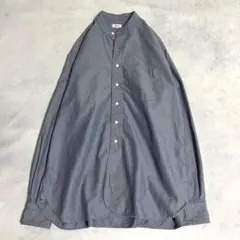 極美品 ズッカ 23SS シャンブレーシャツ チャイナボタン 洗える - メルカリ
