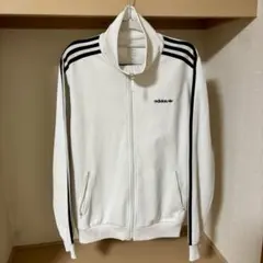 【極美品】adidas 万国旗タグ　刺繍ロゴ トラックジャケット 80s