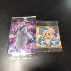 新品　ハンターハンター　ネテロ　カード&シール