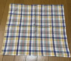 レトロ Polo Club チェック ハンカチ