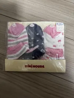 MIKI HOUSE キッズ ソックス 3足セット 19-21cm