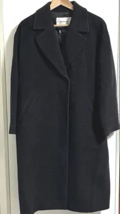 ナチュラルビューティーベーシック　ロングコート　ダークグレー