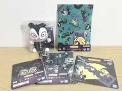 ナイトメア 一番くじ テディ マスコット ラバー 巾着 クリアファイル②