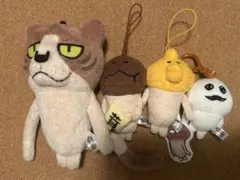 おさわり探偵 なめこ栽培キット　マスコット　タグ付き　4点セット