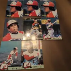 カルビー プロ野球カード 8枚セット 1984