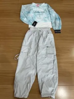 140 カーゴパンツ＋トップスセット