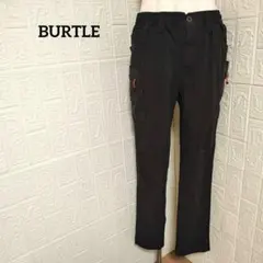 バートル カーゴパンツ ウエストゴム ストレッチ ブラック カジュアル 洗えるL