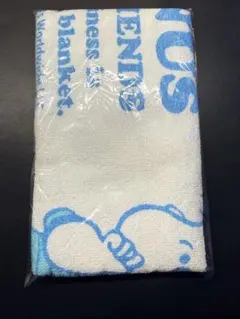 スヌーピータウン　ノベルティ　フェイスタオル