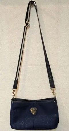 ✨良品✨ ラシット ショルダーバッグ モノグラム 総柄 ゴールド金具 