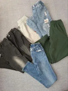 キッズ ロングパンツ 6点セット まとめ売りのサムネイル