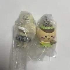 映画ちいかわ たべものいっぱいマスコット 島二郎 くりまんじゅう