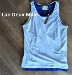 Lan Deux Mille レイヤード タンクトップ　2枚セット 日本製のサムネイル