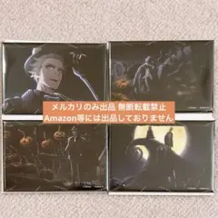 ツイステ ナイトメアビフォアクリスマス レオナ ジャミル セベク 缶バッジ