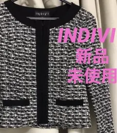 インディヴィ ノーカラージャケット