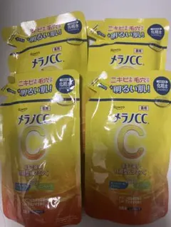 ロート製薬 メラノCC 薬用しみ対策 美白化粧水 つめかえ用 4個セットのサムネイル