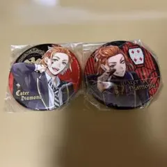 ツイステ カフェ 2023 ケイト 缶バッジ 缶バ - メルカリ
