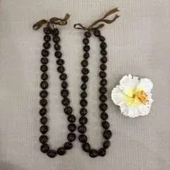 【セット】ククイナッツレイとハイビスカスのクリップ